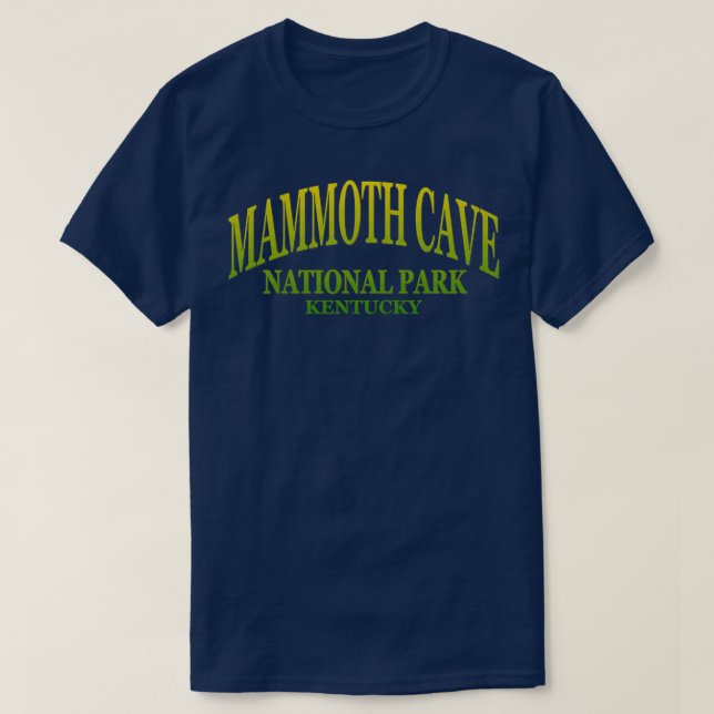 T-shirt Parc national de Mammoth Cave Kentucky (Design devant)