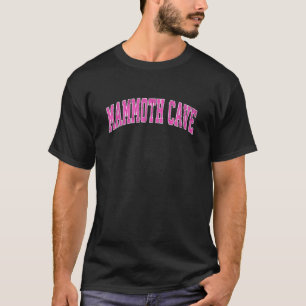 T-shirt Parc national de Mammoth Cave Sports Vintages Pink