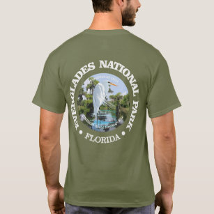 T-shirt Parc national de marais (héron)