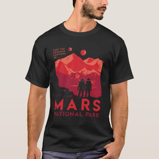 T-shirt Parc national de Mars (Devant)