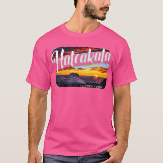 T-shirt Parc national de Maui Sunrise Haleakala Randonnée
