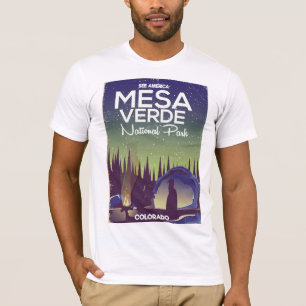 T-shirt Parc national de Mesa Verde poster de voyage