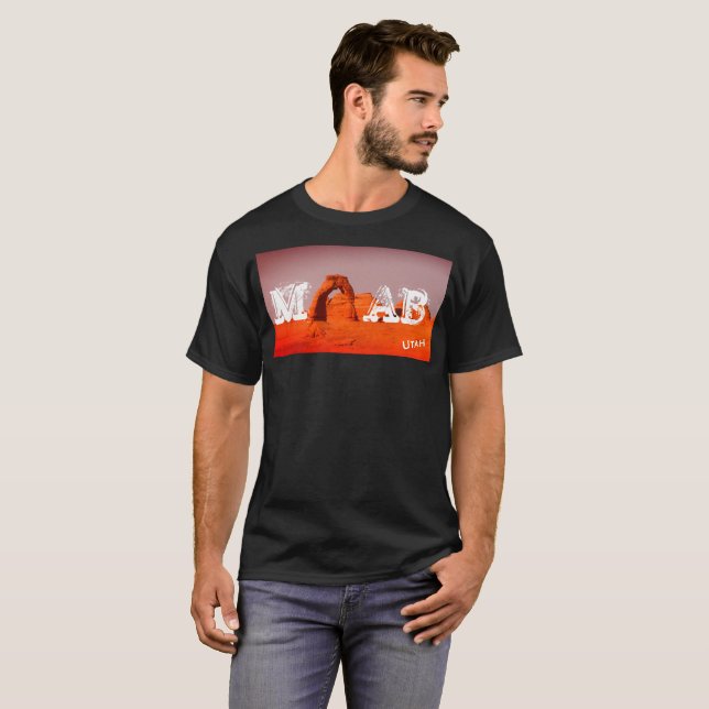 T-shirt Parc national de Moab, Utah Arches (Devant entier)