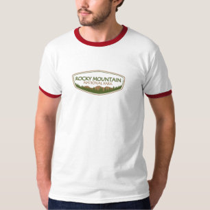 T-shirt Parc national de montagne rocheuse
