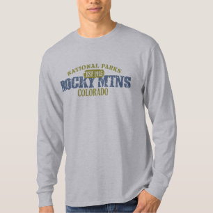 T-shirt Parc national de montagne rocheuse