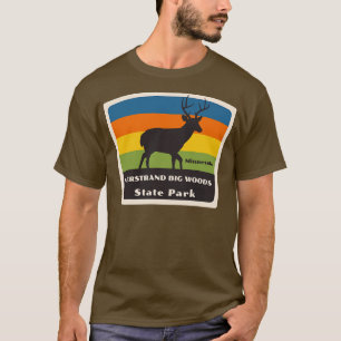 T-shirt Parc national de Nerstrand Big Woods Minnesota Roa