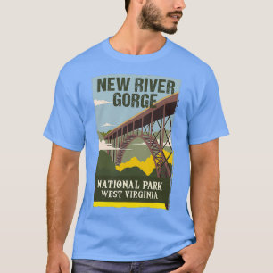 T-shirt Parc national de New River Gorge Us