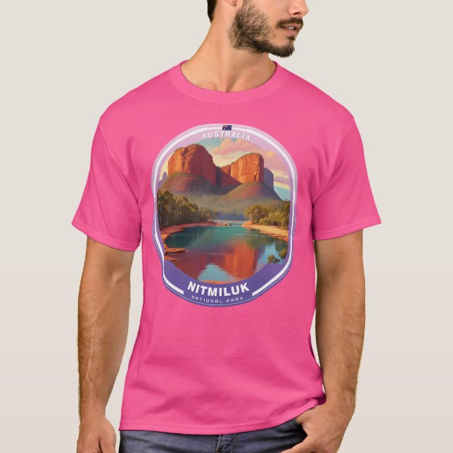 T-shirt Parc national de Nitmiluk Australie (Devant)