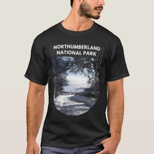 T-shirt Parc national de Northumberland (Devant)