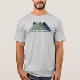 T-shirt Parc national de Northumberland Mountain Sun