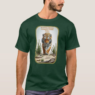 T-shirt Parc national de Ranthambore Inde