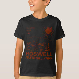 T-shirt Parc national de Roswell Ufo Flying Saucer Aliens