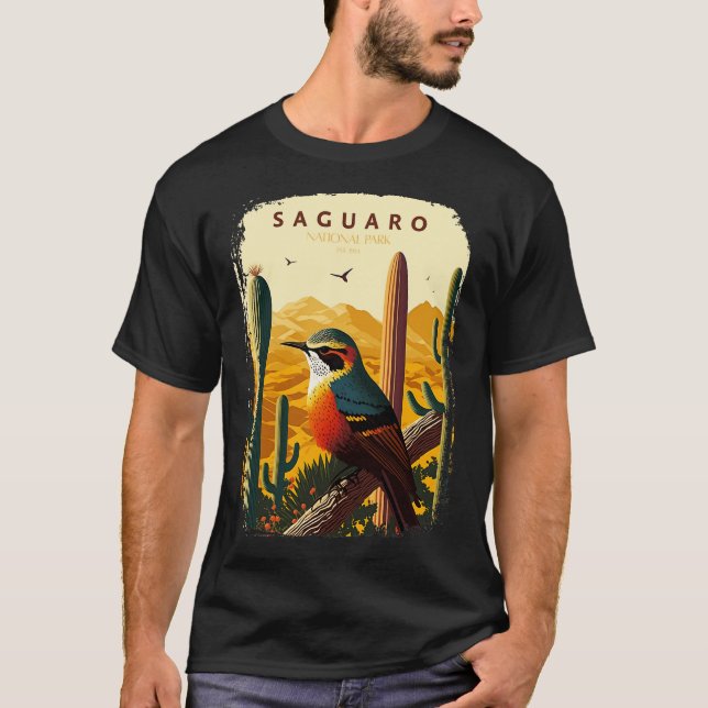 T-shirt Parc national de Saguaro (Devant)
