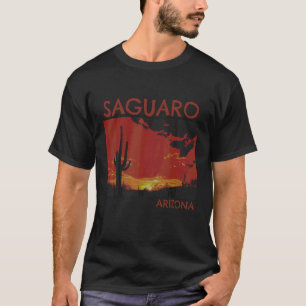 T-shirt Parc national de Saguaro Arizona