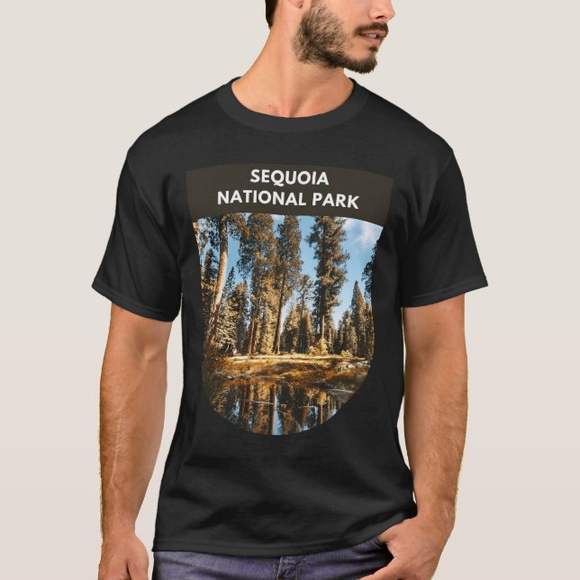 T-shirt Parc national de Sequoia (Devant)