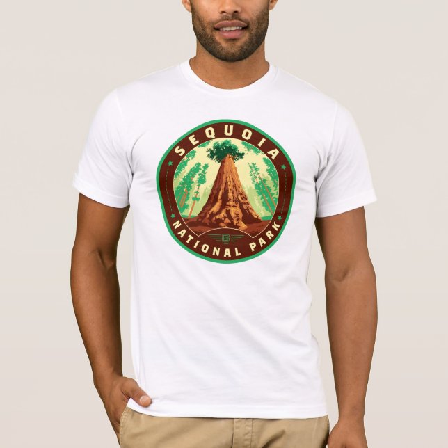 T-shirt Parc national de Sequoia (Devant)