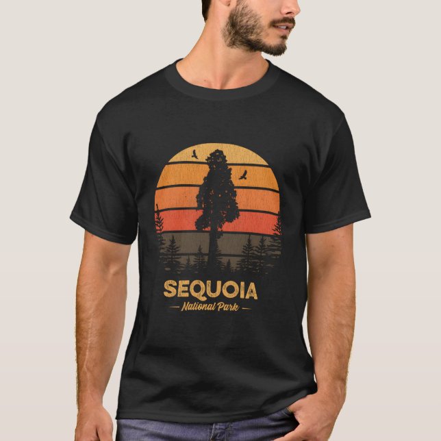 T-shirt Parc national de Sequoia (Devant)