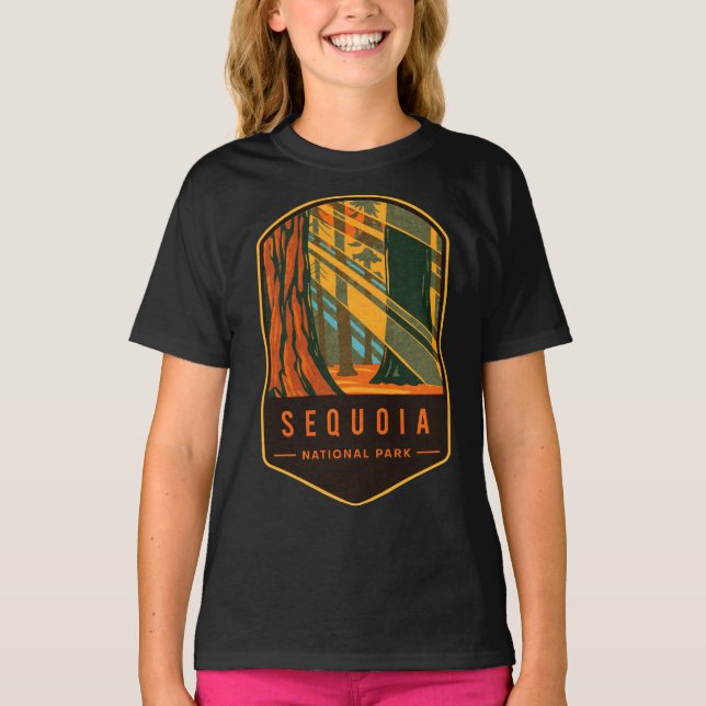 T-shirt Parc national de Sequoia (Devant)