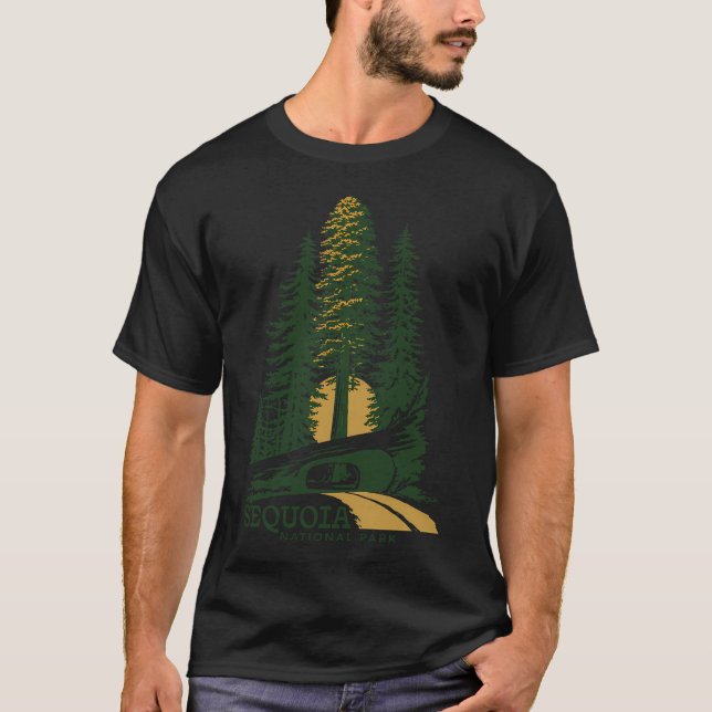 T-shirt Parc national de Sequoia (Devant)