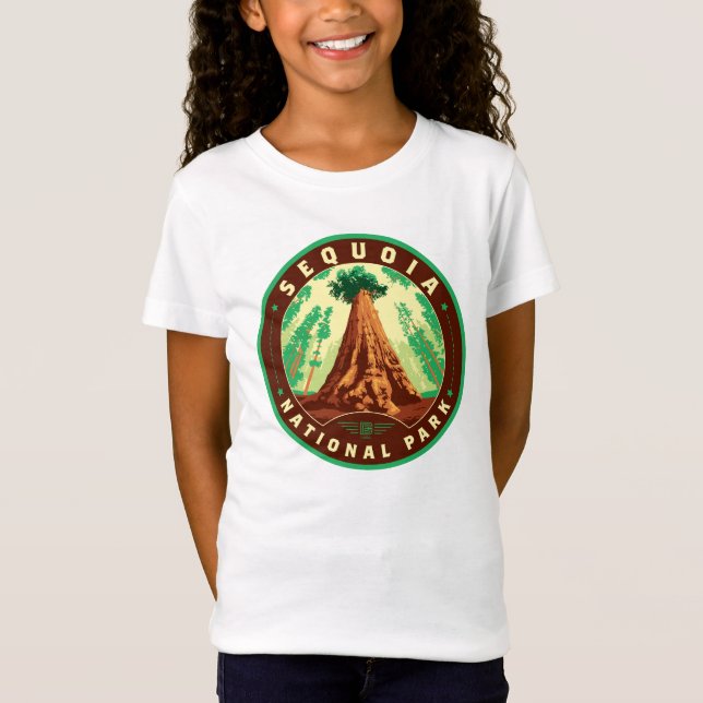 T-Shirt Parc national de Sequoia (Devant)