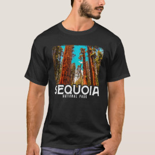 T-shirt Parc national de Sequoia Parc national de Sequoia