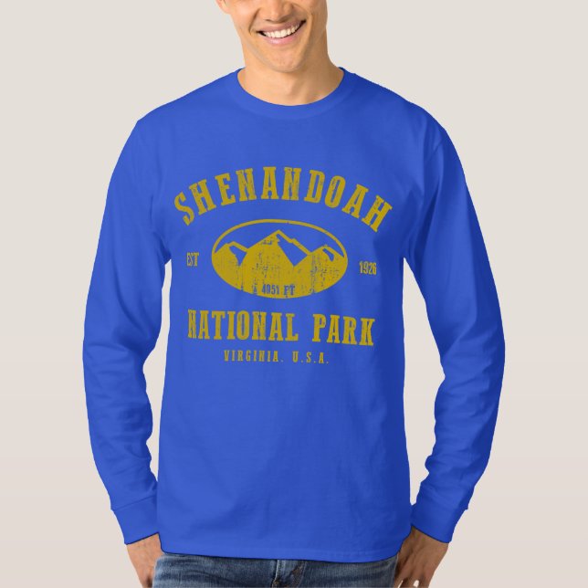 T-shirt Parc national de Shenandoah (Devant)