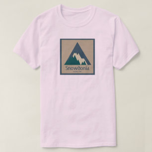 T-shirt Parc national de Snowdonia Rustique