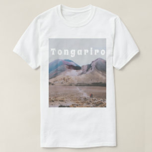 T-shirt Parc national de Tongariro, Nouvelle-Zélande Souve