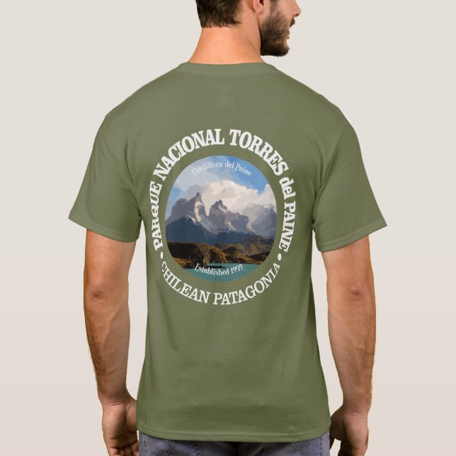 T-shirt Parc national de Torres del Paine (Dos)