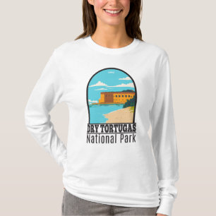 T-shirt  Parc national de Tortugas sec Florida Fort Vintag
