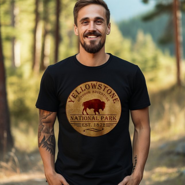 T-shirt Parc national de Yellowstone (Créateur téléchargé)