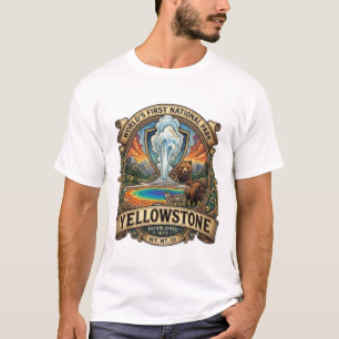 T-SHIRT PARC NATIONAL DE YELLOWSTONE