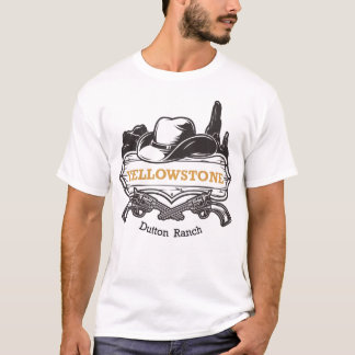 T-shirt Parc national de Yellowstone Montagnes Wolf Montag