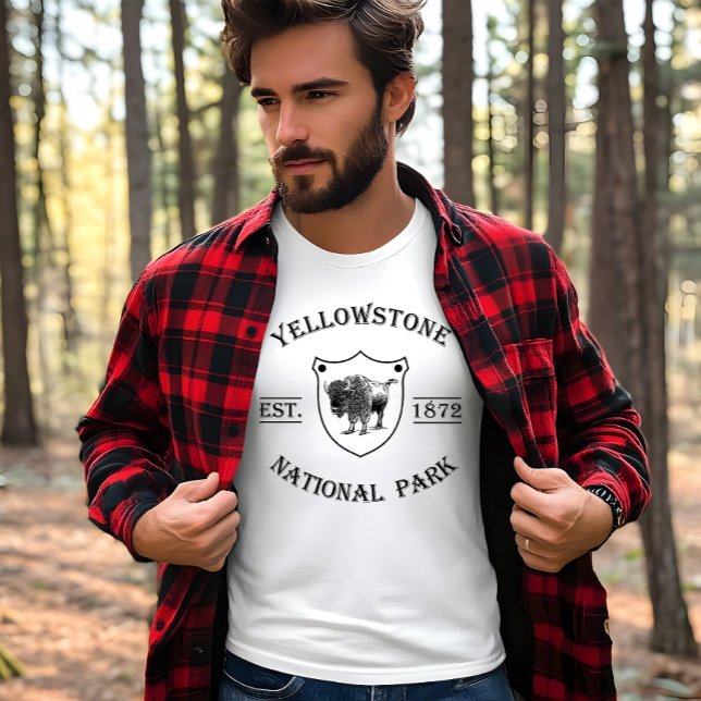 T-shirt Parc national de Yellowstone vintage (Créateur téléchargé)