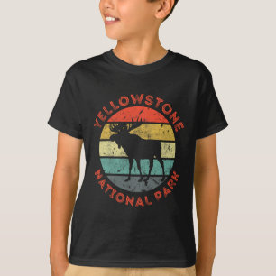 T-shirt Parc national de Yellowstone Wyoming Orignal Rando