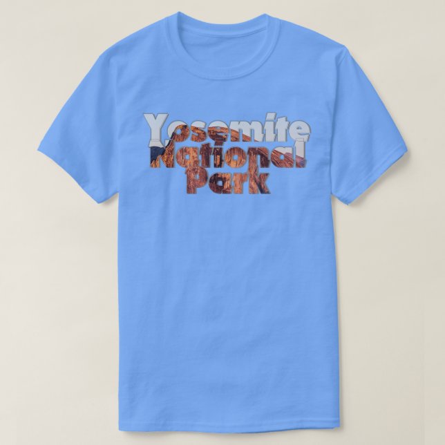 T-shirt Parc national de Yosemite (Design devant)