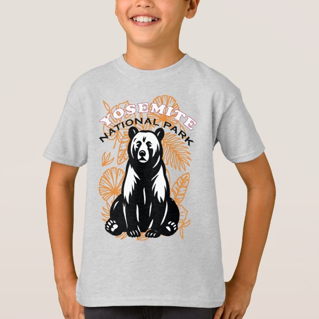 T-shirt Parc national de Yosemite (Devant)