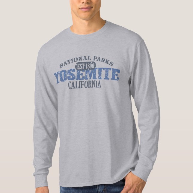 T-shirt Parc national de Yosemite (Devant)