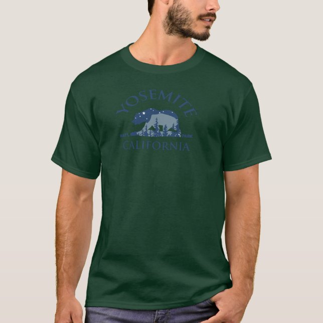 T-shirt Parc national de Yosemite 1 (Devant)