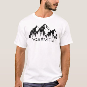 T-shirt Parc national de Yosemite California Mountain Yose