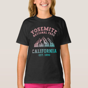 T-shirt Parc national de Yosemite Californie Randonnée Gra