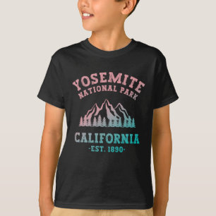 T-shirt Parc national de Yosemite Californie Randonnée Gra