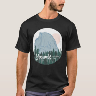 T-shirt Parc national de Yosemite Demi-Dôme