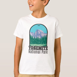 T-shirt Parc national de Yosemite Demi-Dôme Californie T-