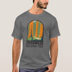 T-shirt Parc national de Yosemite Mariposa Grove Californi