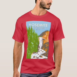 T-shirt Parc national de Yosemite Verne Automne California