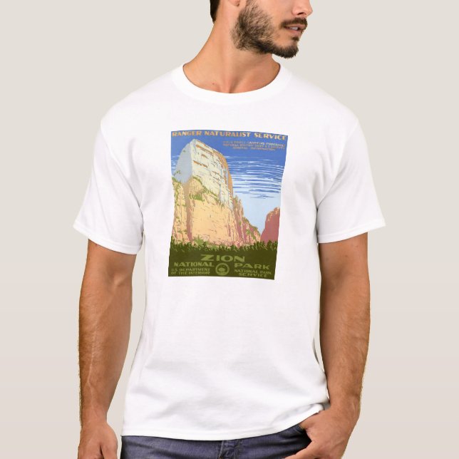 T-shirt Parc national de Zion (Devant)