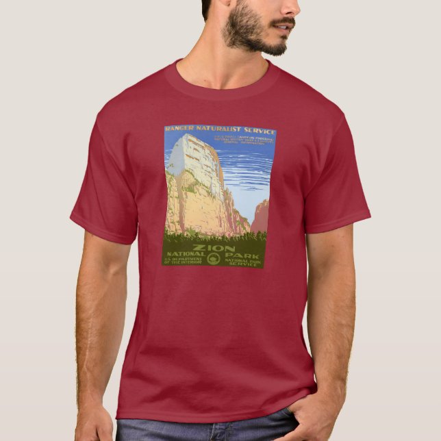 T-shirt Parc national de Zion (Devant)