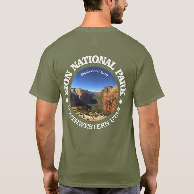 T-shirt Parc national de Zion (Dos)