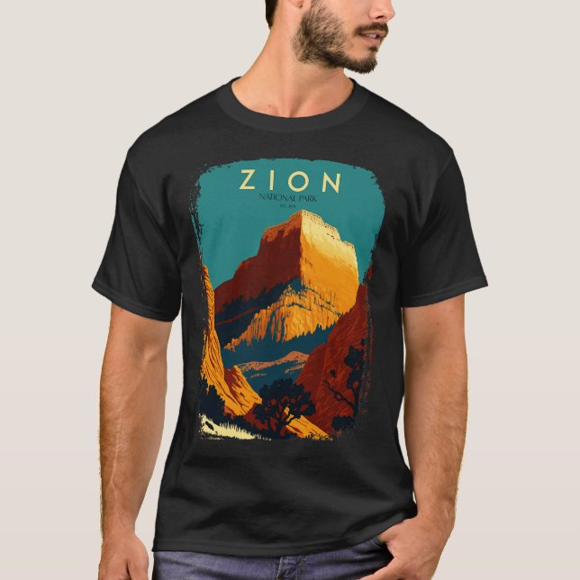 T-shirt Parc national de Zion (Devant)
